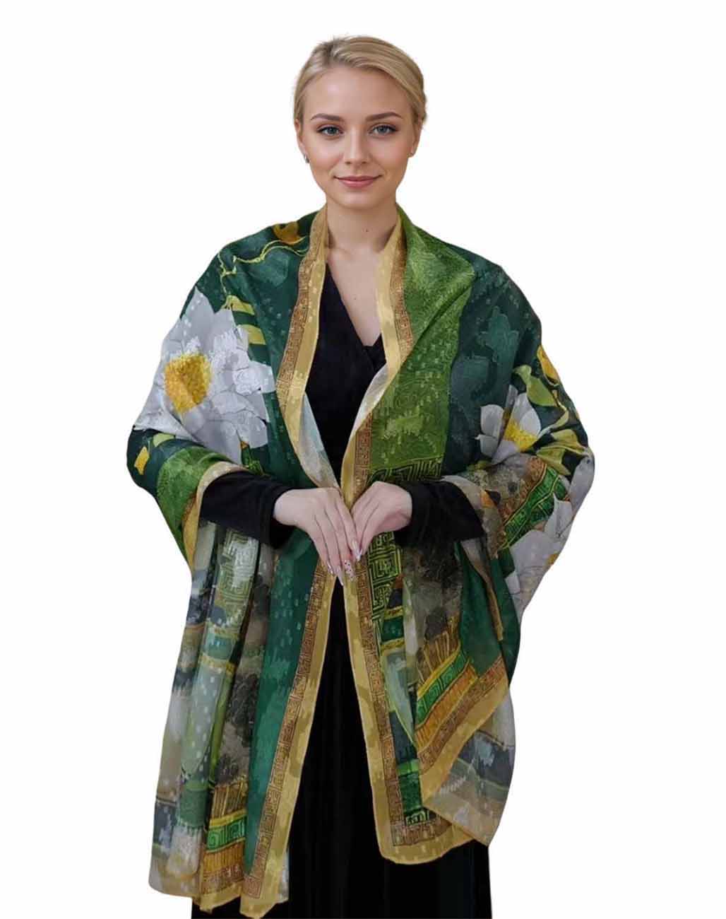 xyueanlo SR-030 Satin Royale Scarf - View 1